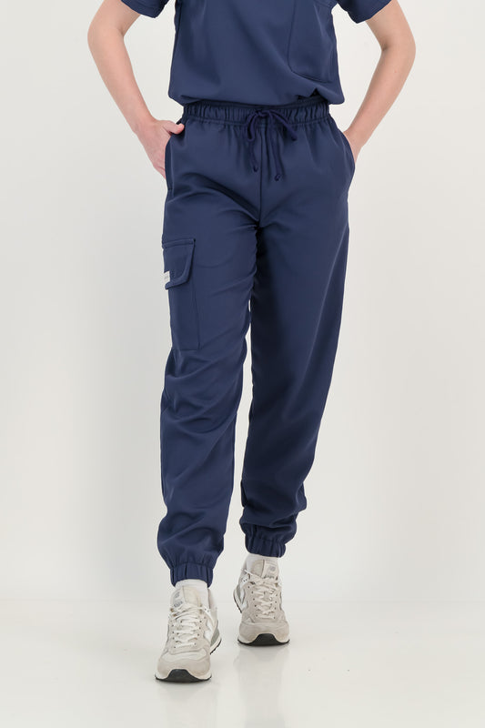 Women's Marine Blue Scrub Pants