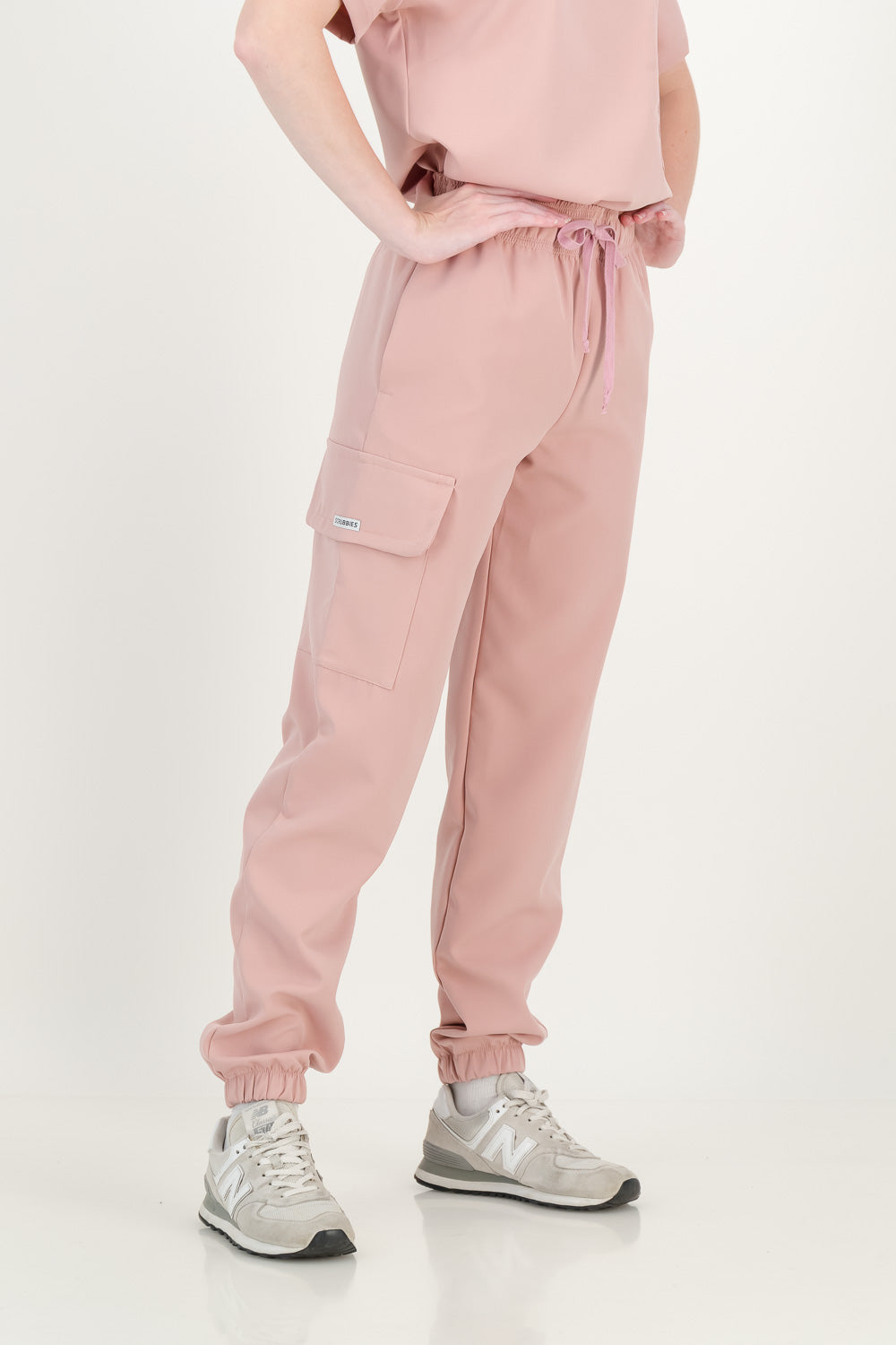 Women's Dusty Pink Scrub Set