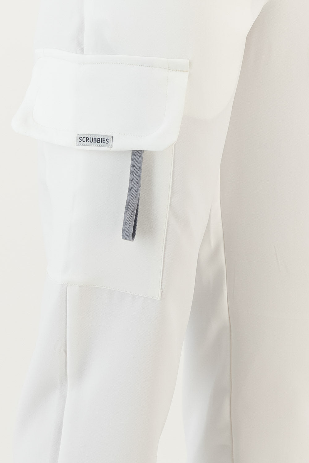 Women's Soft White Scrub Set