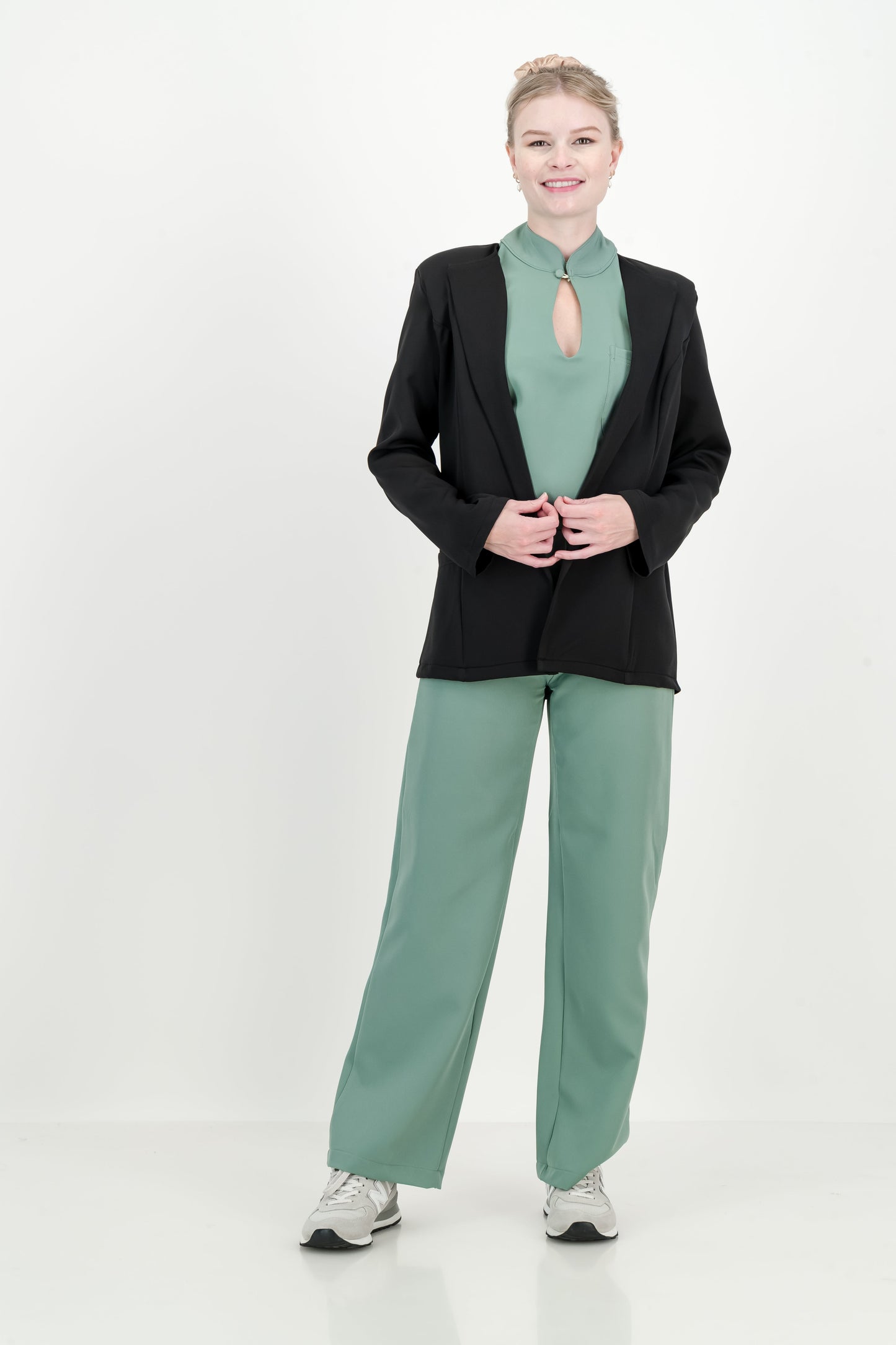 Women's Kyoto High Waist Set - Sage Green