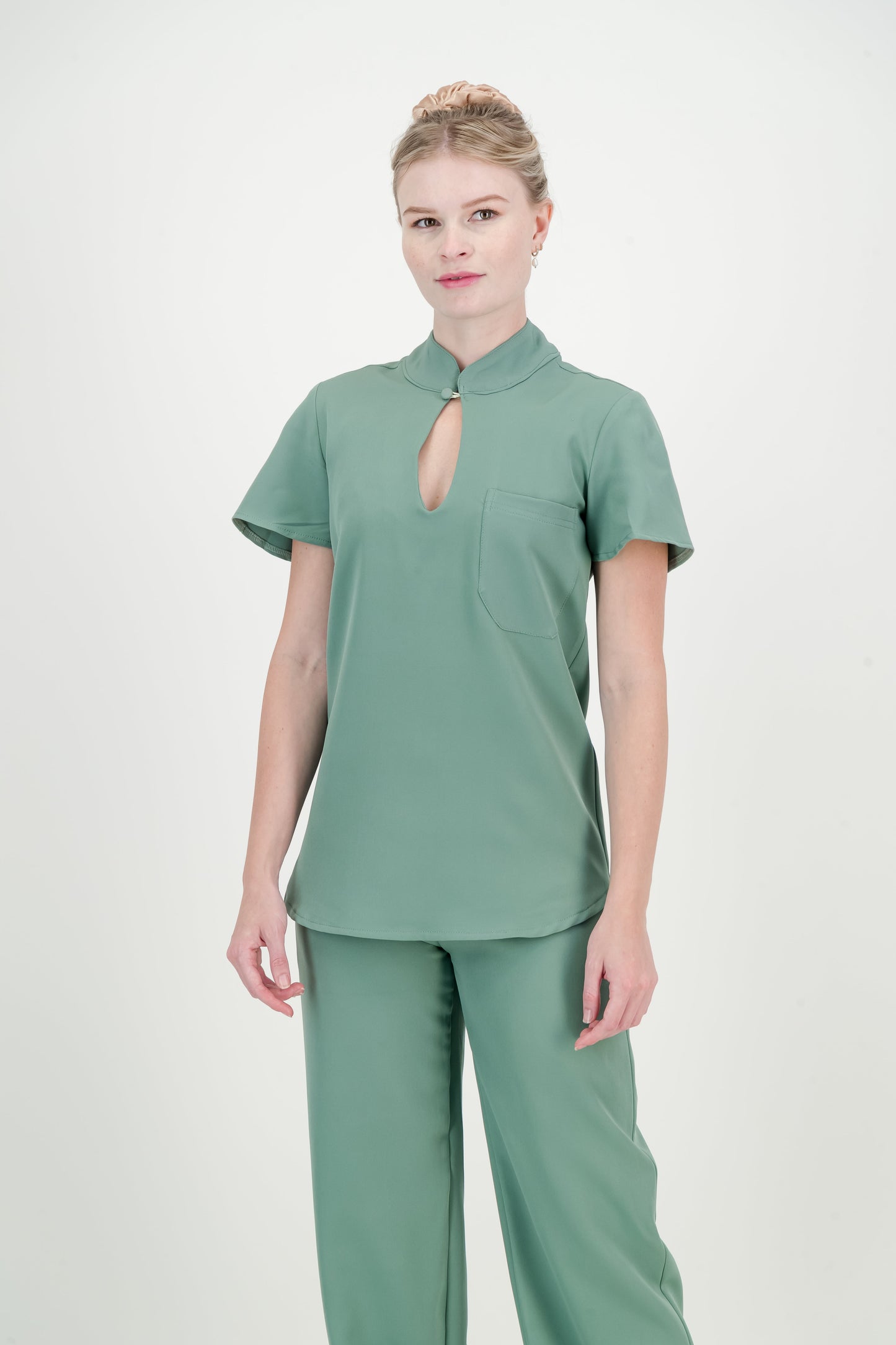 Women's Kyoto Top - Sage Green