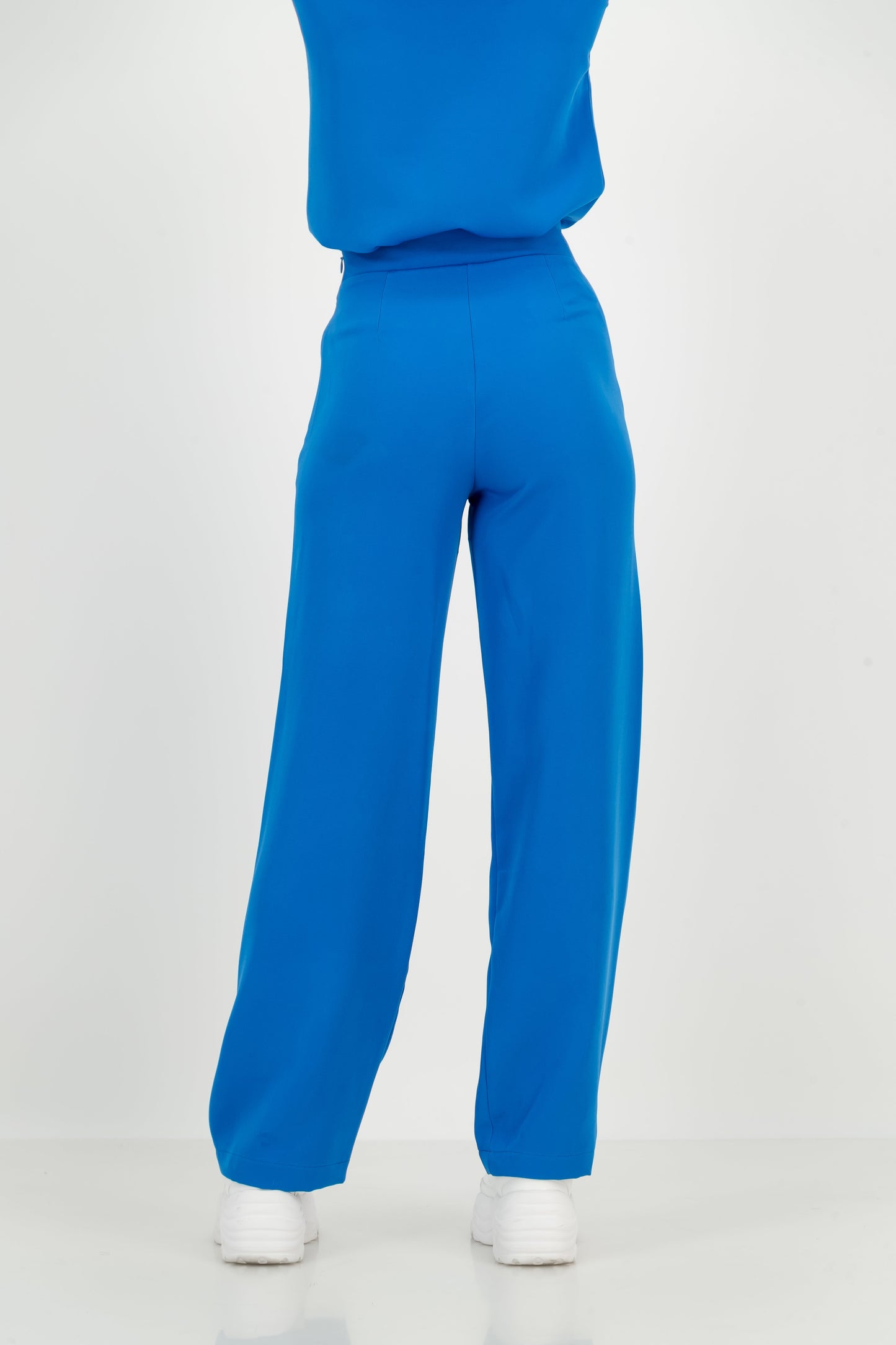 Women's Kyoto High Waist Trousers - Venice Blue