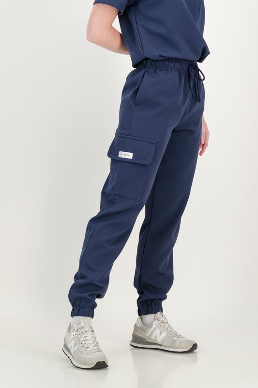 Women's Marine Blue Scrub Pants