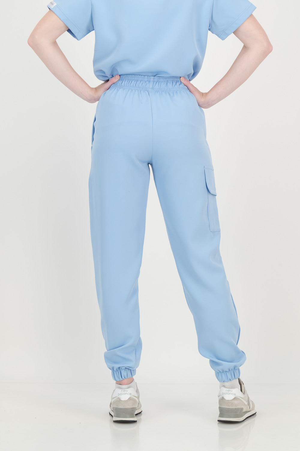 Women's Sky Blue Scrub Pants