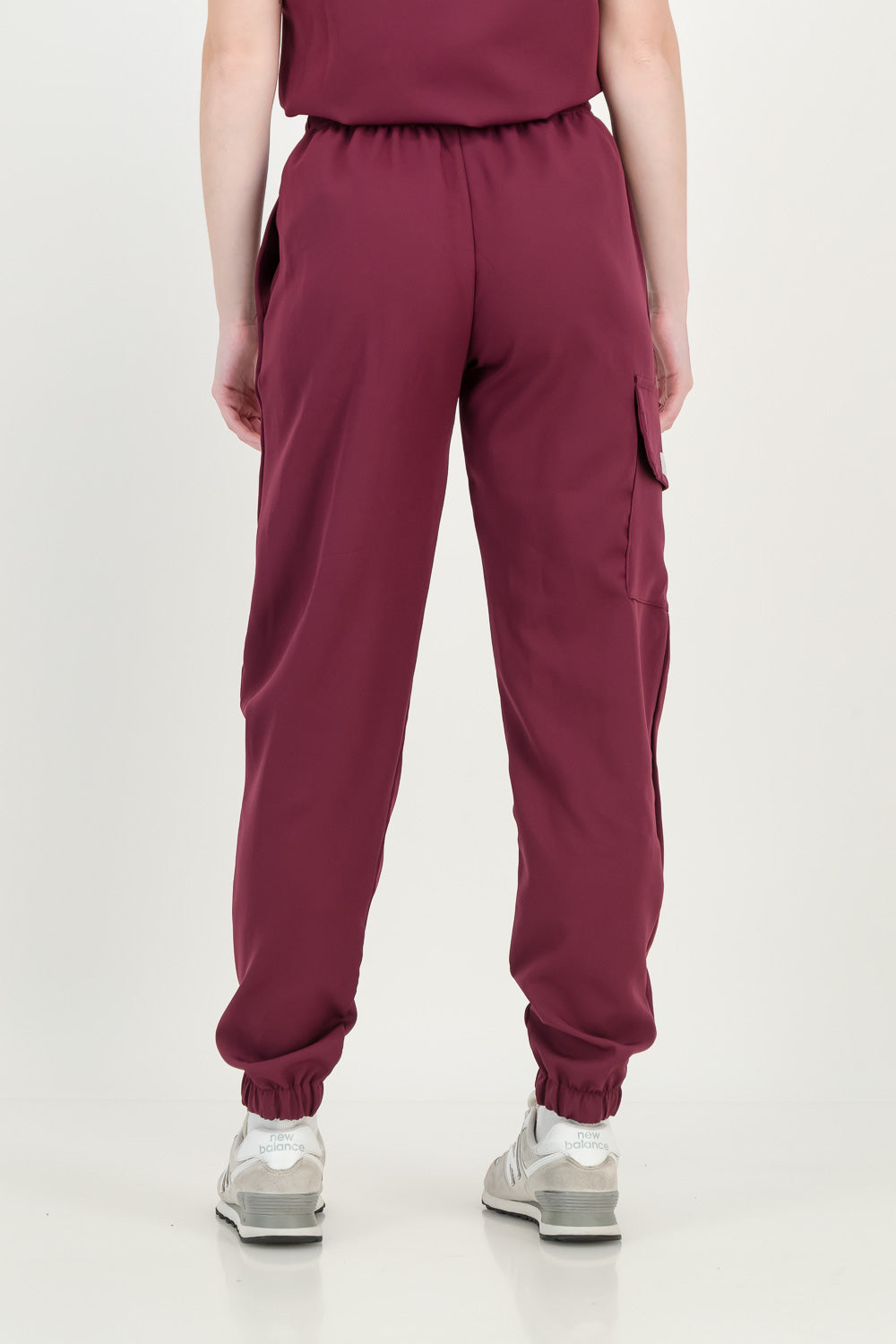 Women's  Merlot Red Scrub Pants