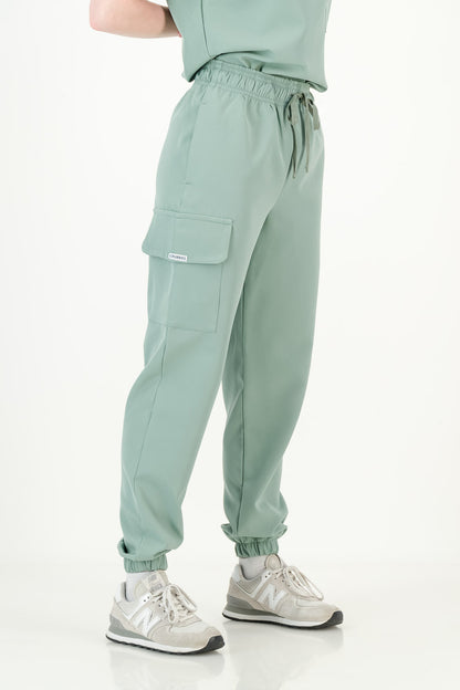 Women's Sage Green Scrub Pants