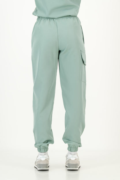Women's Sage Green Scrub Pants