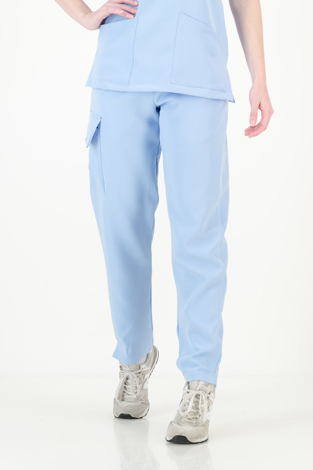 Women's Sky Blue Scrub Set