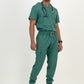 Men's Forest Green Scrub Set