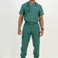 Men's Forest Green Scrub Set