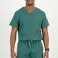 Men's Forest Green Scrub Set