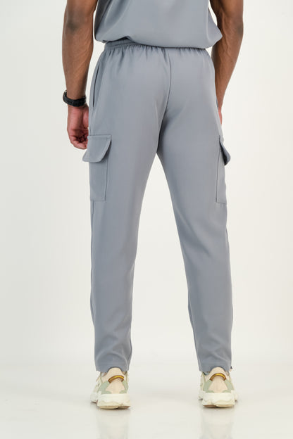 Men's Granite Grey Scrub Set