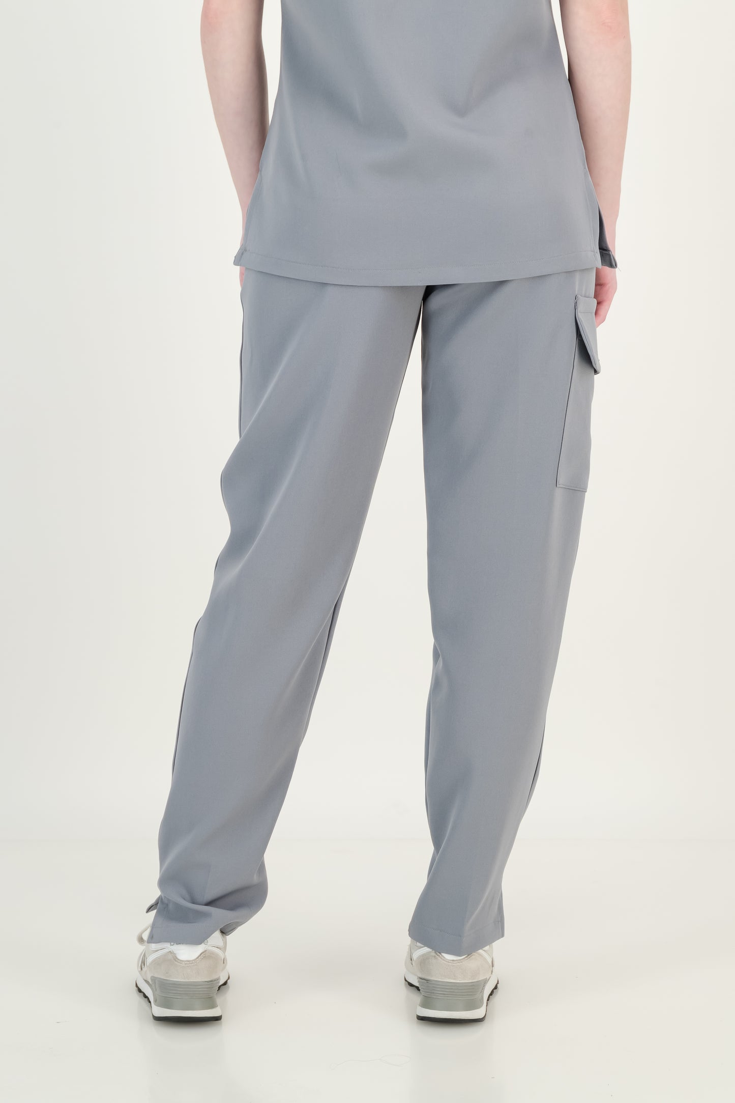 Women's Granite Grey Scrub Set