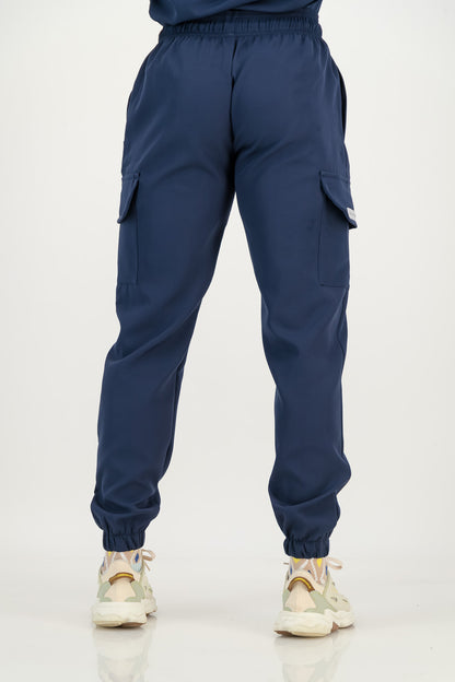 Men's Marine Blue Scrub Set