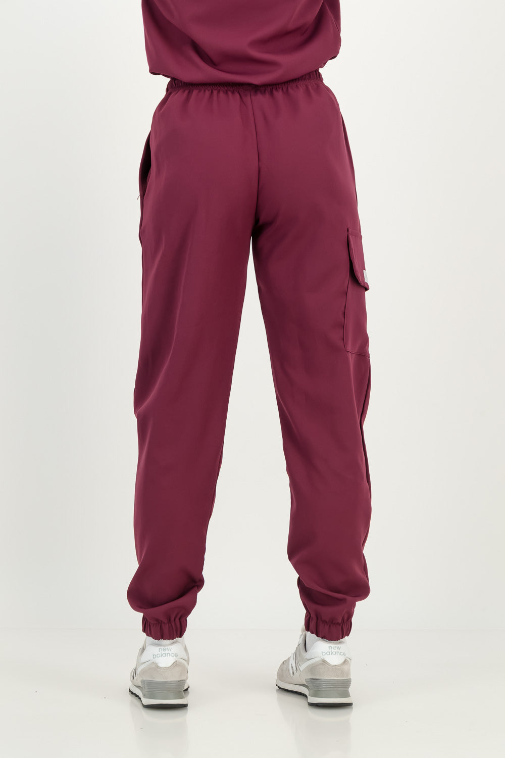 Women's  Merlot Red Scrub Pants