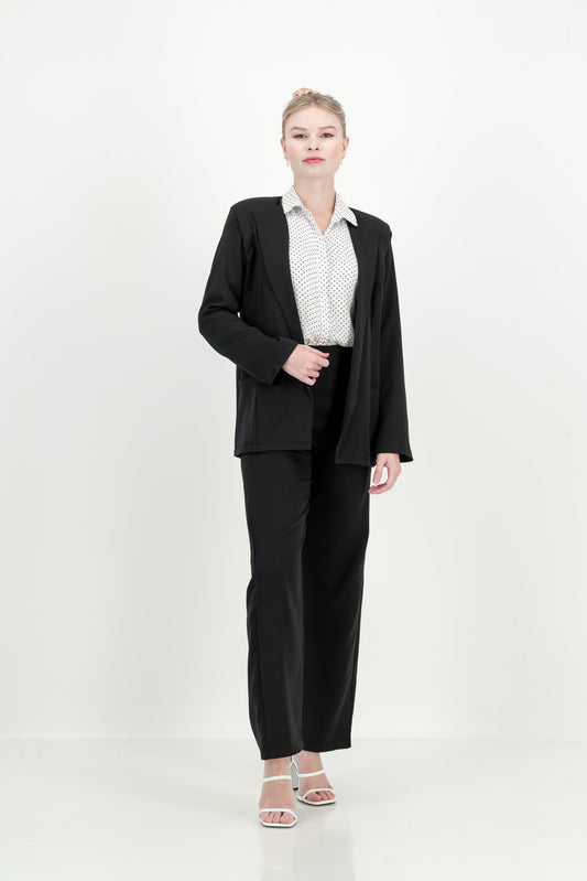 Women's Blazer - Jet Black