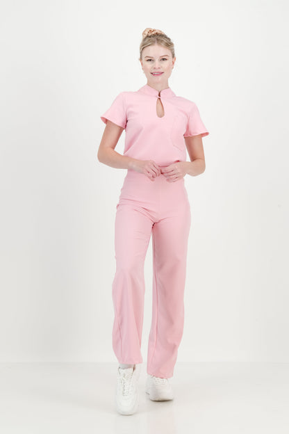 Women's Kyoto High Waist Set - Baby Pink