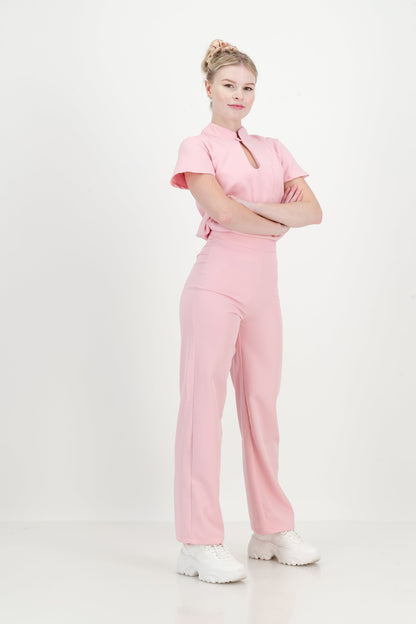 Women's Kyoto High Waist Set - Baby Pink