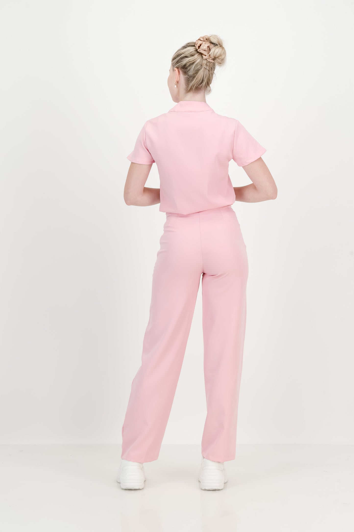 Women's Kyoto High Waist Set - Baby Pink