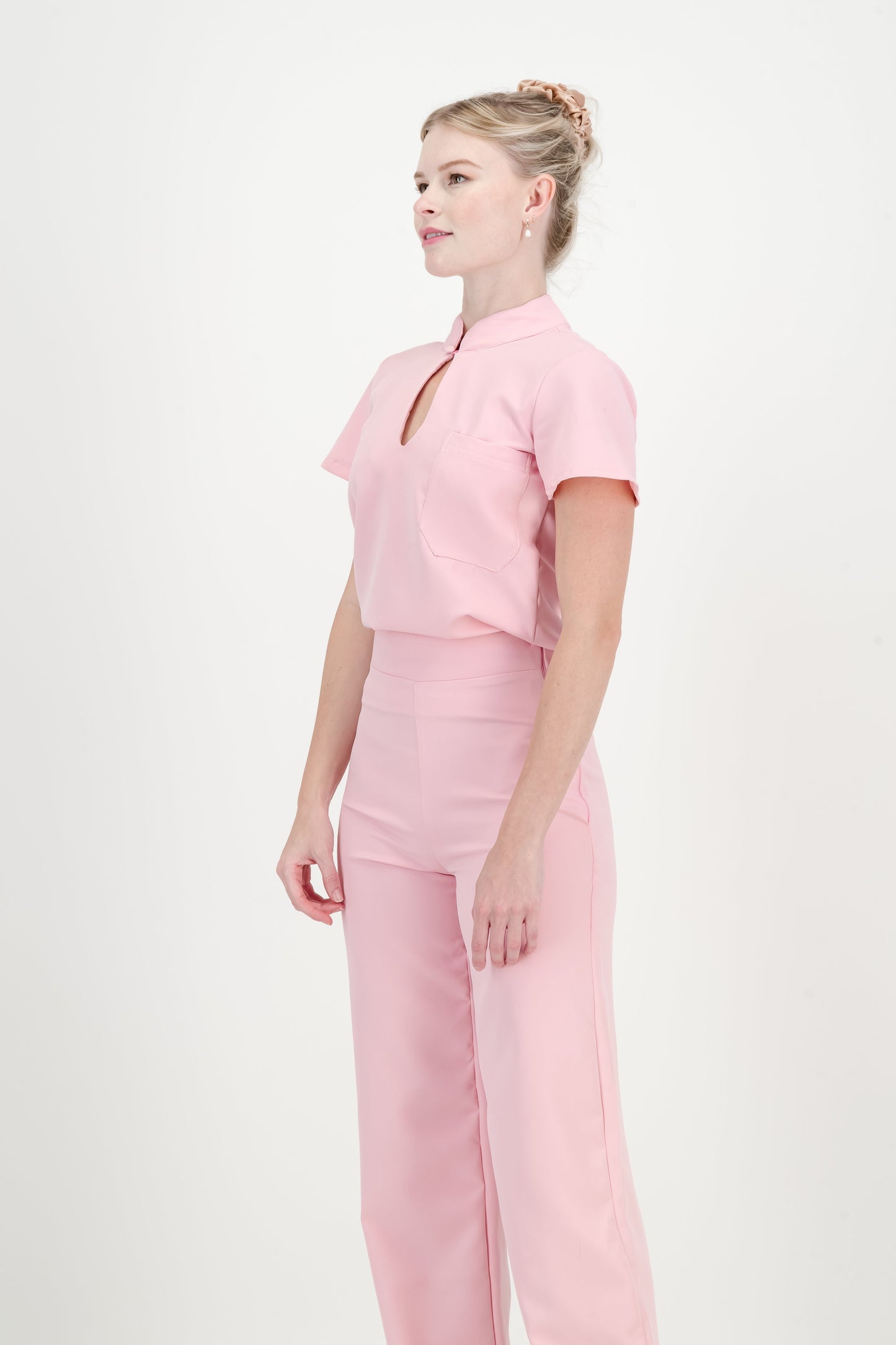 Women's Kyoto Top - Baby Pink