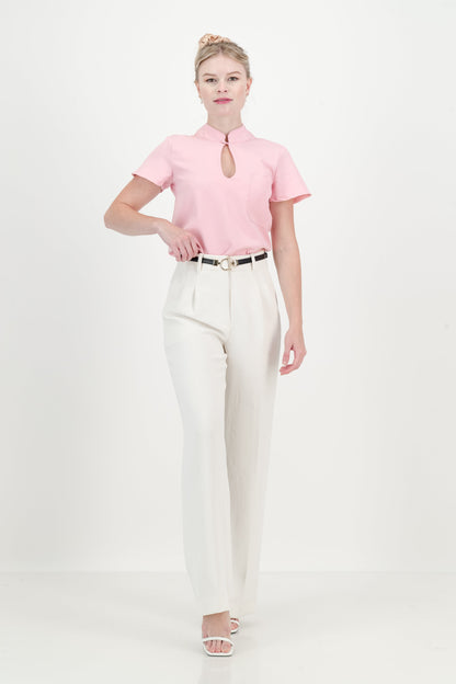 Women's Kyoto Top - Baby Pink