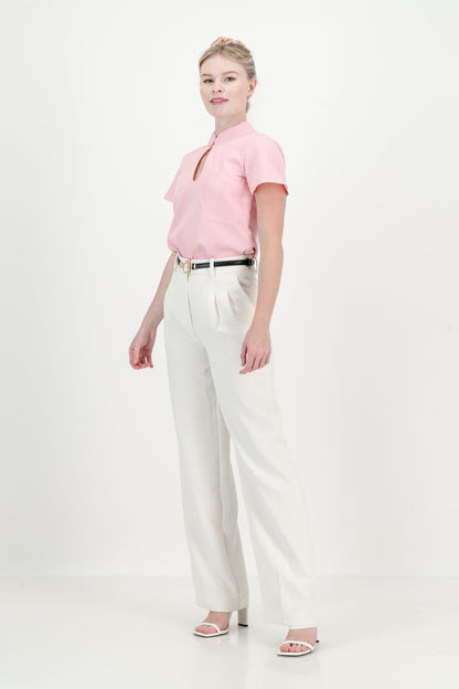 Women's Kyoto Top - Baby Pink