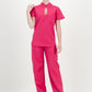 Women's Kyoto High Waist Set - Cerise Pink
