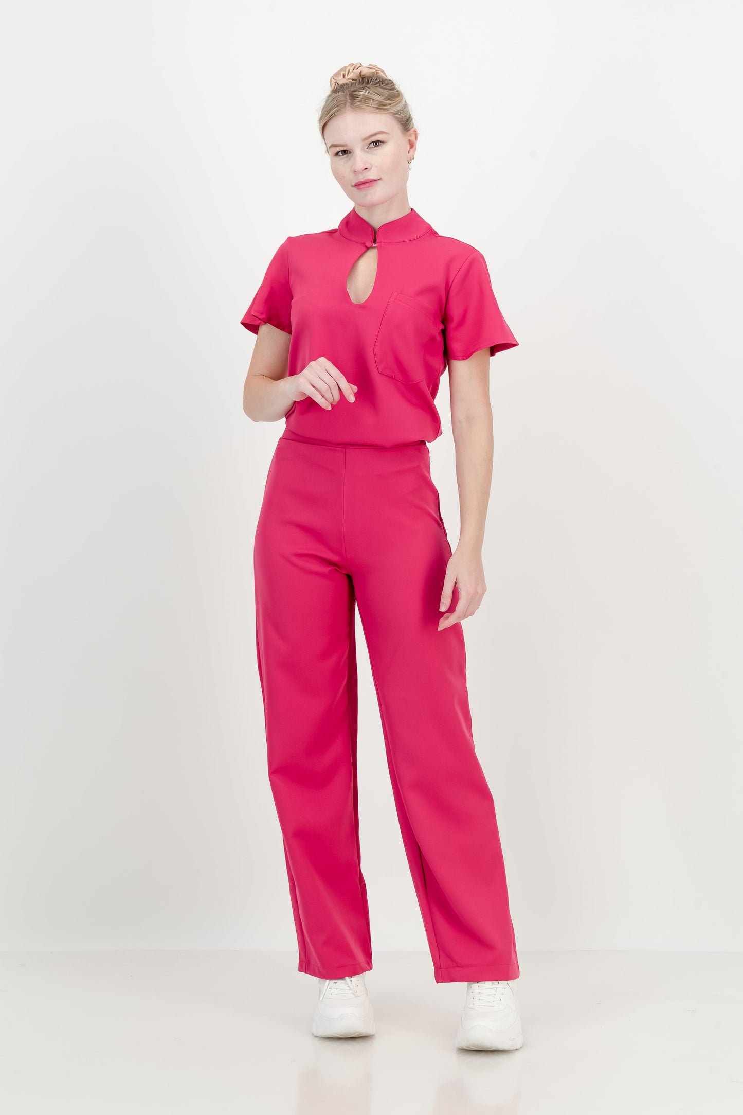 Women's Kyoto High Waist Set - Cerise Pink