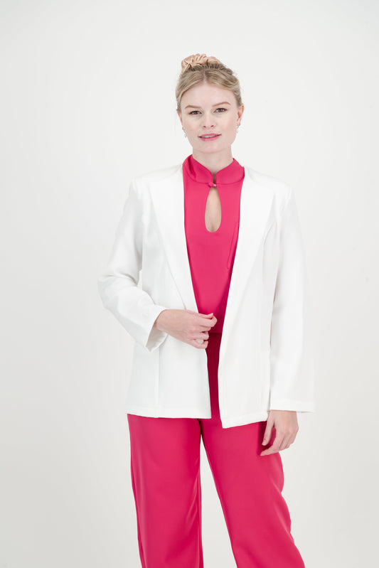 Women's Blazer - White