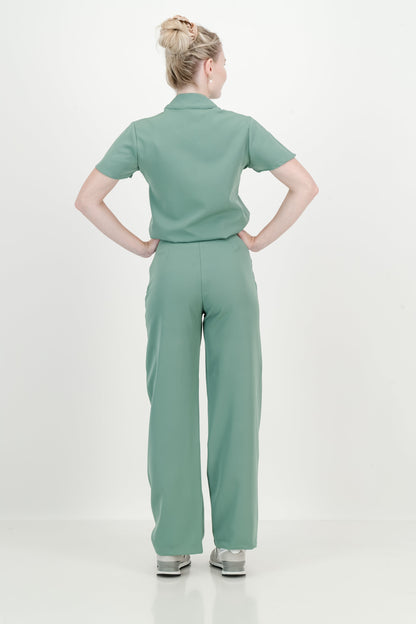 Women's Kyoto High Waist Set - Sage Green