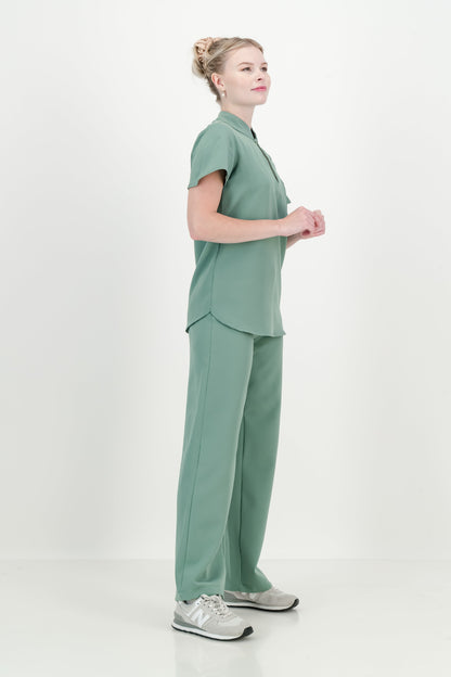 Women's Kyoto High Waist Set - Sage Green