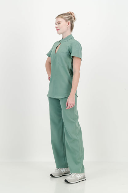 Women's Kyoto High Waist Set - Sage Green
