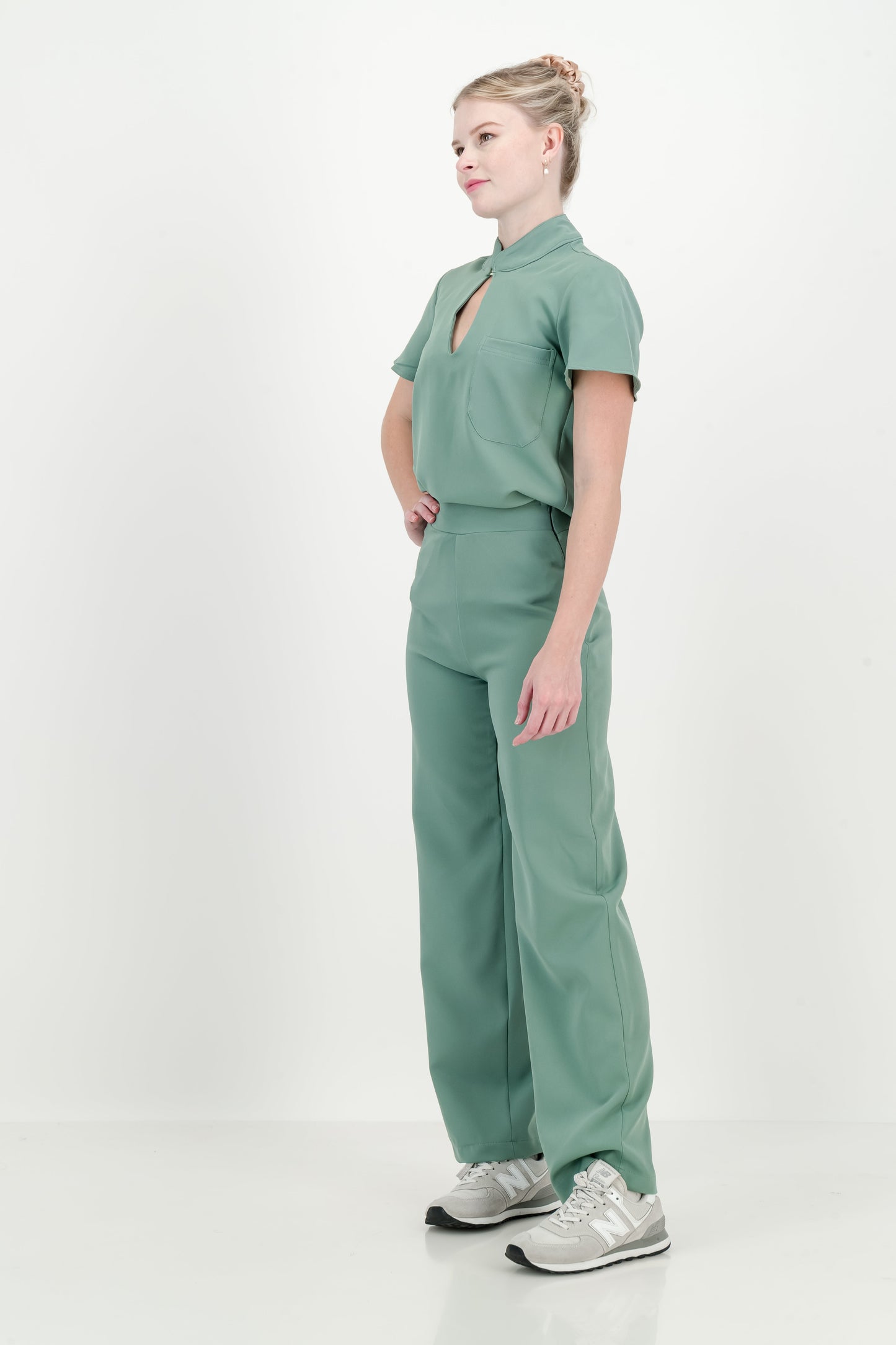 Women's Kyoto High Waist Set - Sage Green