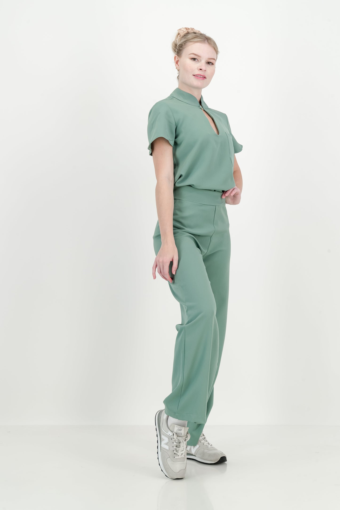 Women's Kyoto High Waist Set - Sage Green