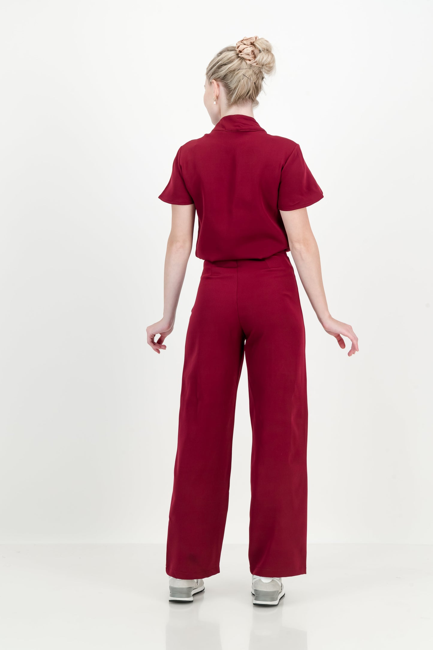 Women's Kyoto High Waist Set - Merlot Red